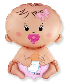 Folieballon Baby Girl -  45 cm