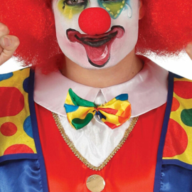 Gekleurde clown kostuum heren