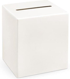 Wedding card box, crème