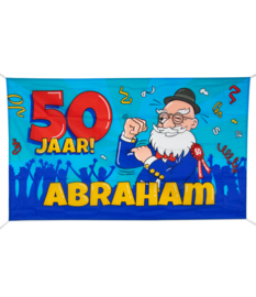 Gevel vlag - Abraham Cartoon - 90 x 150 cm