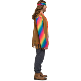 Hippie Outfit Heren - Maat M-L