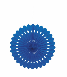 Honeycomb Waaier Blauw - 40cm