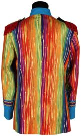 Carnavalsjas Heren Rainbow Gold