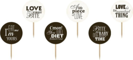 Cupcake Toppers “Sweet Love”