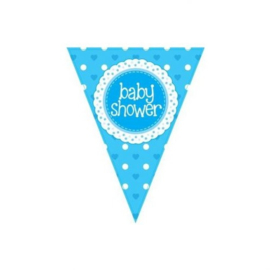 Vlaggenlijn Babyshower Jongen