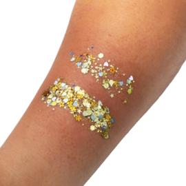 Golden Flower Gezicht Glitters