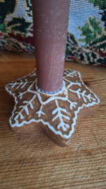 Gingerbread Kandelaar ster