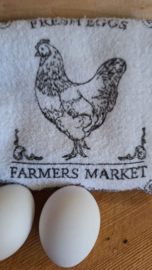 Gastendoek fresh eggs