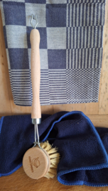 Theedoek blauw