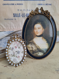 Fotolijstje Ovaal Parels klein