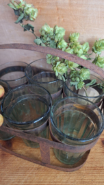 Tray met glaasjes