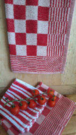 Keukendoek rood