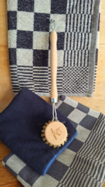 Keukendoek blauw