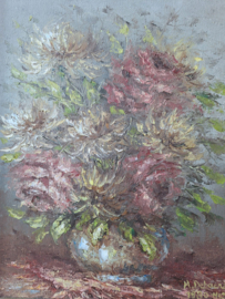 Schilderij met bloemen