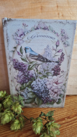 Decoratieboek vogel