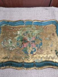 Dienblad Italiaans aqua