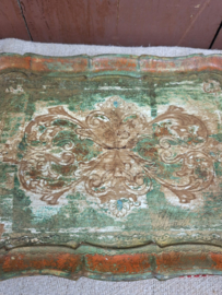 Dienblad Italiaans rood/groen