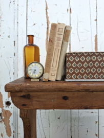 Vintage stoffen doos bruin