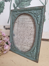 Fotolijst Antiek-turquoise