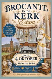 Brocante in de kerk Edam 2026
