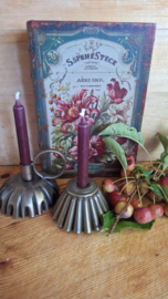 Blakertje antiek messing