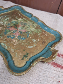 Dienblad Italiaans aqua