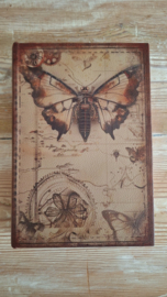 Decoratie boek Vlinder L