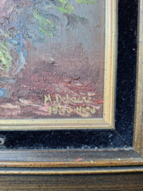 Schilderij met bloemen