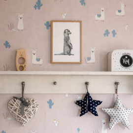 Zwart-Wit Poster Stokstaartje