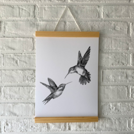 Posterhanger Hout A4- of A3 Formaat