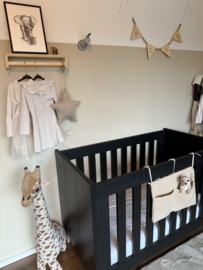 Zwart-Wit Poster Olifant