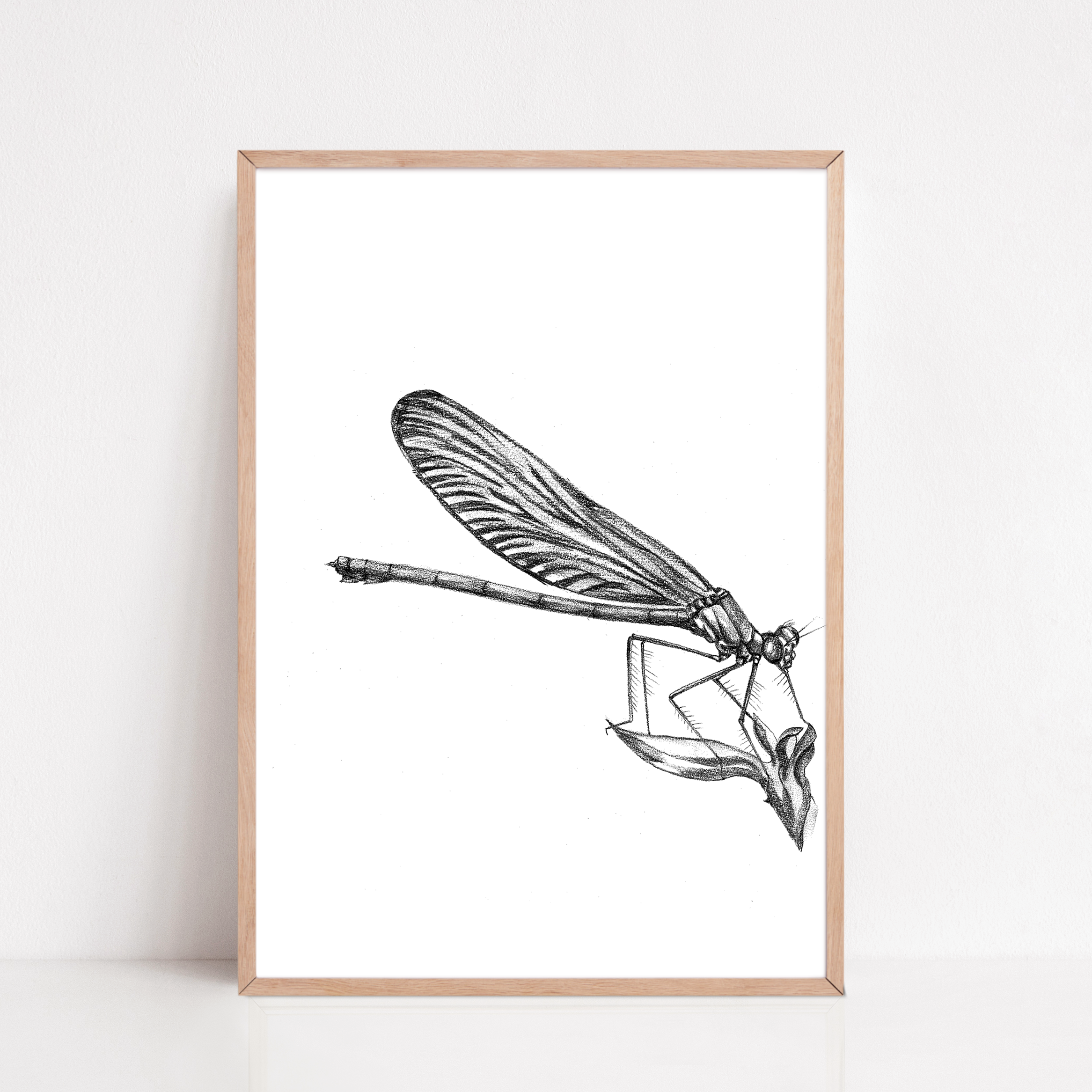 Zwart-Wit Poster Juffer
