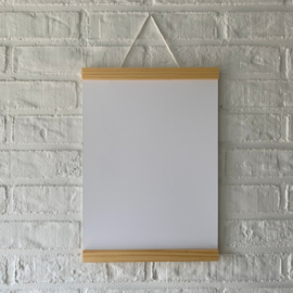 Posterhanger Hout A4- of A3 Formaat