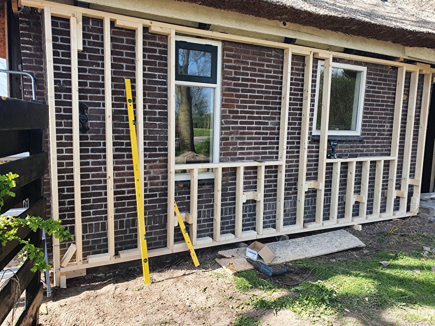 raggelwerk nieuwe buitenmuur hansbouwt
