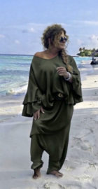 XXL set "Ibiza" army groen