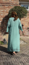Grote maxi XXL jurk "lois" turkoois