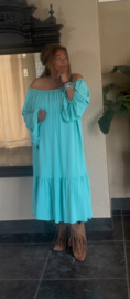 Grote jurk / tuniek "Angel" turkoois