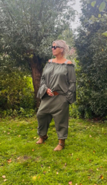 Groot combinatie set "Gaaf" army groen