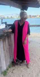Grote maxi XXL Jurk "Tina" zwart
