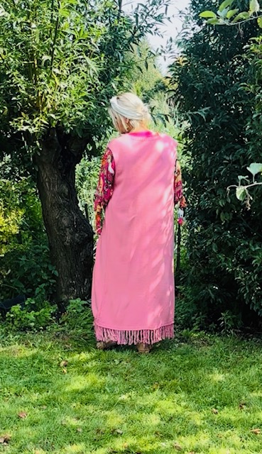 Gilet "Floor" roze
