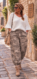Camouflage broek bruin/grijs/taupe