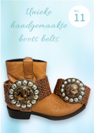 Boots belts naturel leer 11