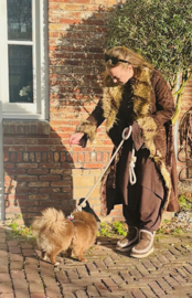 Lammy coat jas "Silvie" maat S