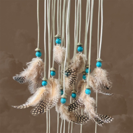 Veren ketting zand kleur