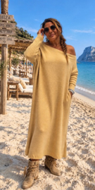 Jurk "Loulou" camel