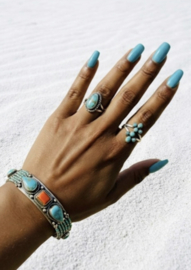 Boho style metalen armband 2