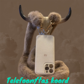 Telefoon / tas band bont camel