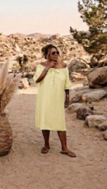 Jurk "Roos" geel