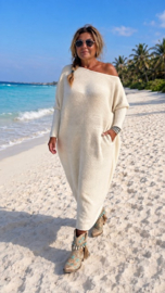 Jurk "Loulou" creme