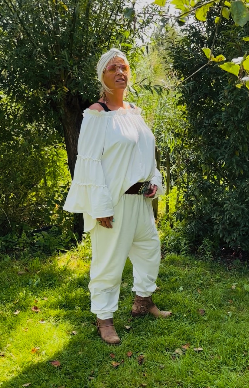 Groot combinatie set "Gaaf" crème/ off white
